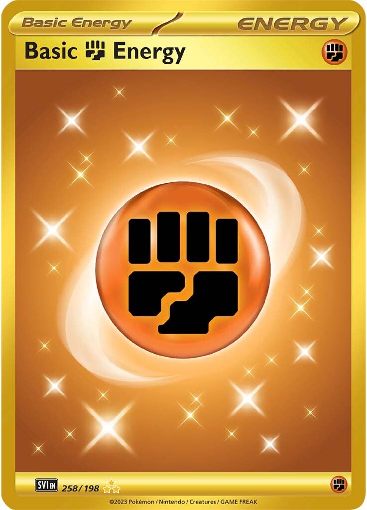 Fighting Energy (258/198) [Scarlet & Violet: Base Set] | Good Games Cannington