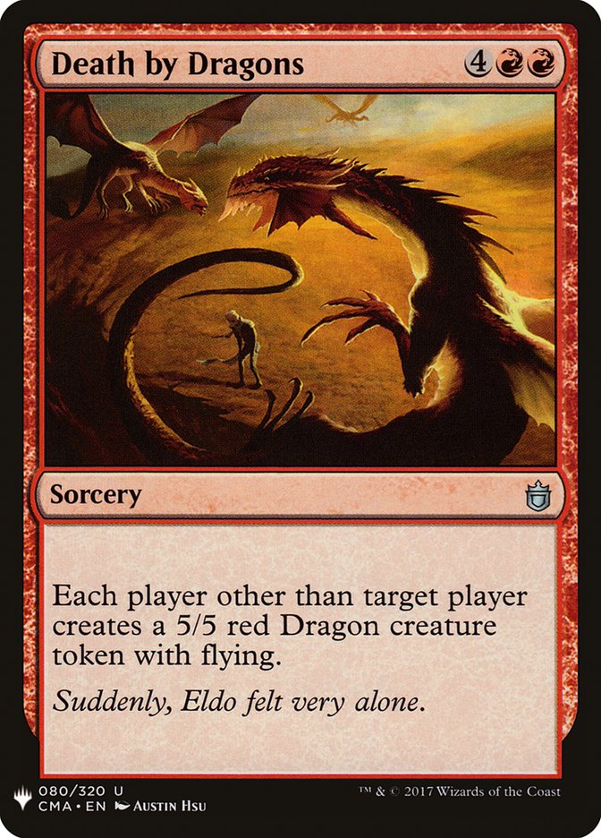 Death by Dragons [Mystery Booster] | Good Games Cannington