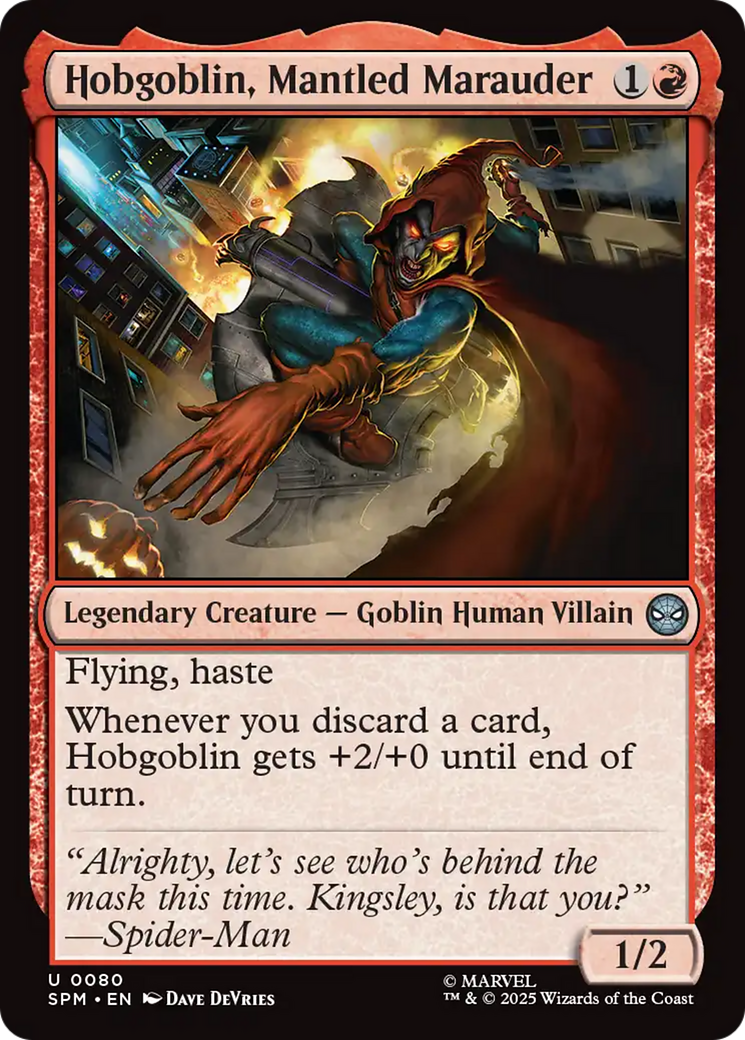 Hobgoblin, Mantled Marauder [Marvel's Spider-Man] | Good Games Cannington