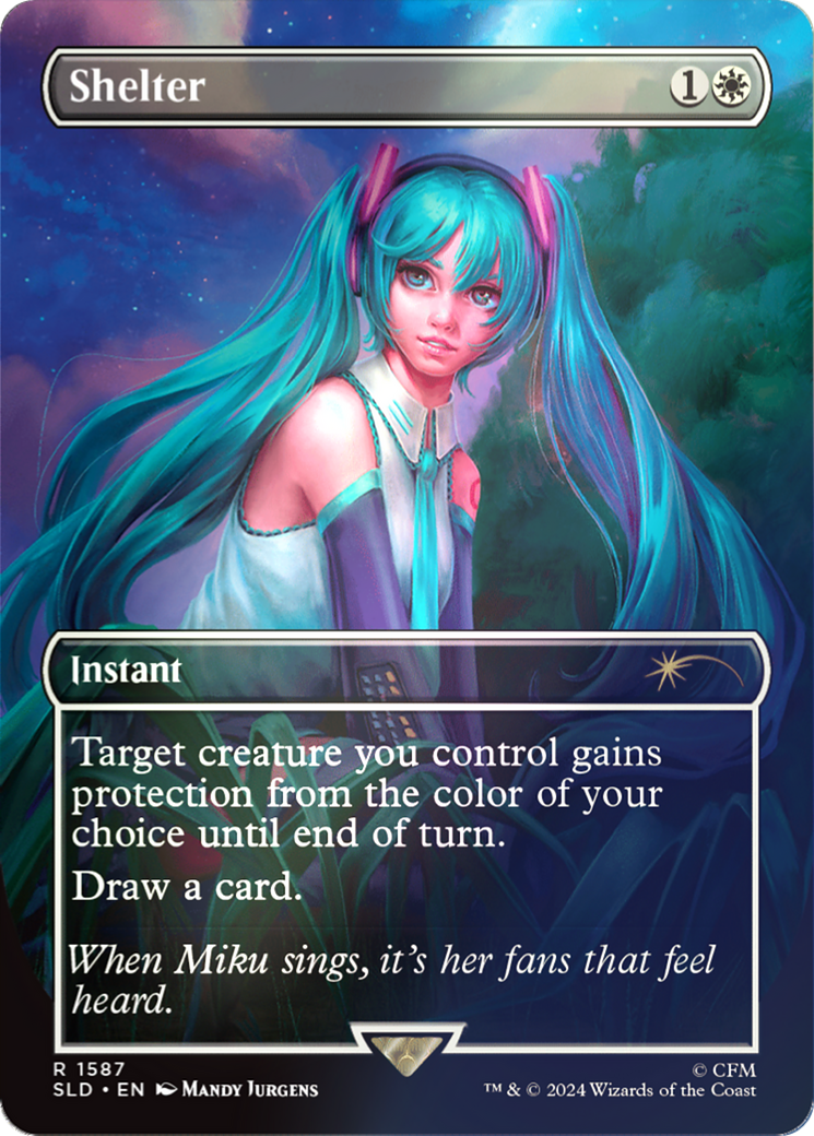 Shelter (Rainbow Foil) [Secret Lair Drop Series] | Good Games Cannington