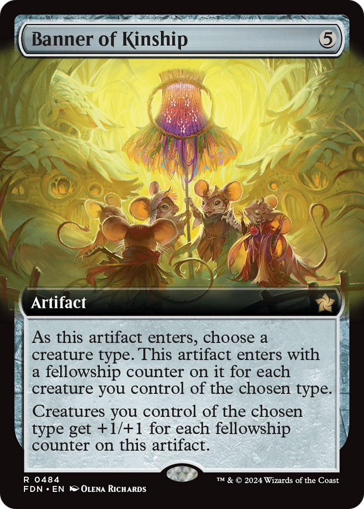 Banner of Kinship (Extended Art) [Foundations] | Good Games Cannington