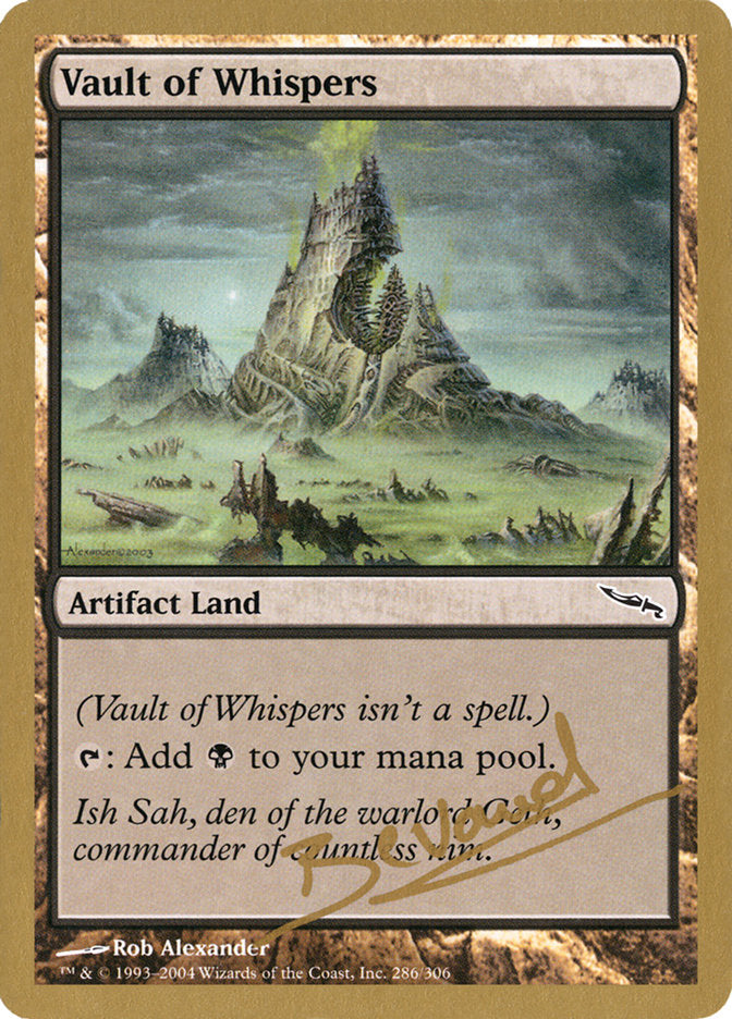 Vault of Whispers (Manuel Bevand) [World Championship Decks 2004] | Good Games Cannington