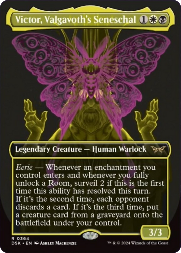 Victor, Valgavoth's Seneschal (Showcase) [Duskmourn: House of Horror] | Good Games Cannington