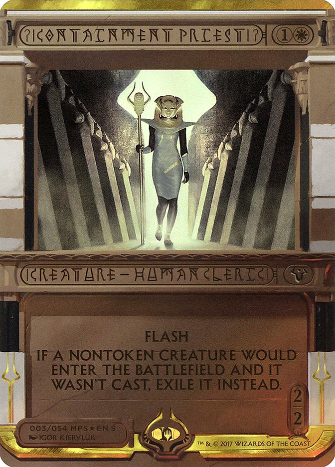Containment Priest (Invocation) [Amonkhet Invocations] | Good Games Cannington