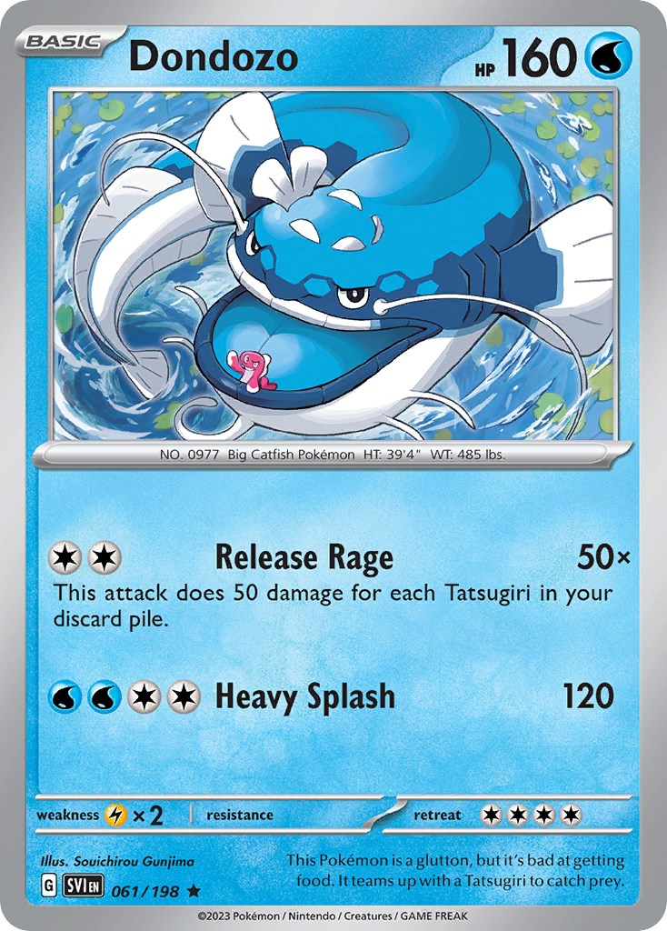 Dondozo (061/198) (Theme Deck Exclusive) [Scarlet & Violet: Base Set] | Good Games Cannington