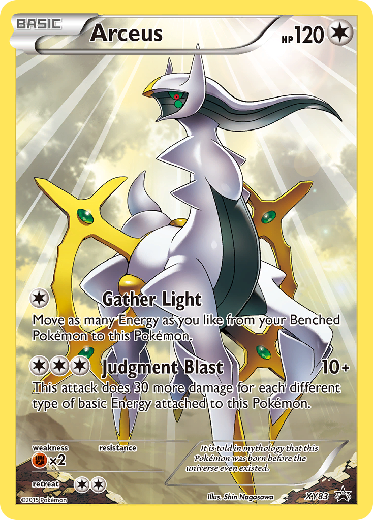 Arceus (XY83) [XY: Black Star Promos] | Good Games Cannington