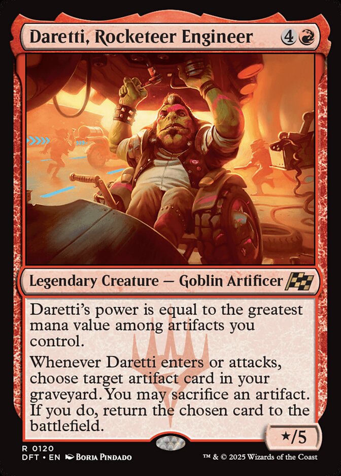 Daretti, Rocketeer Engineer 120/291 (Aetherdrift)  | Good Games Cannington