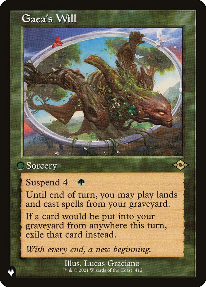 Gaea's Will [The List] | Good Games Cannington
