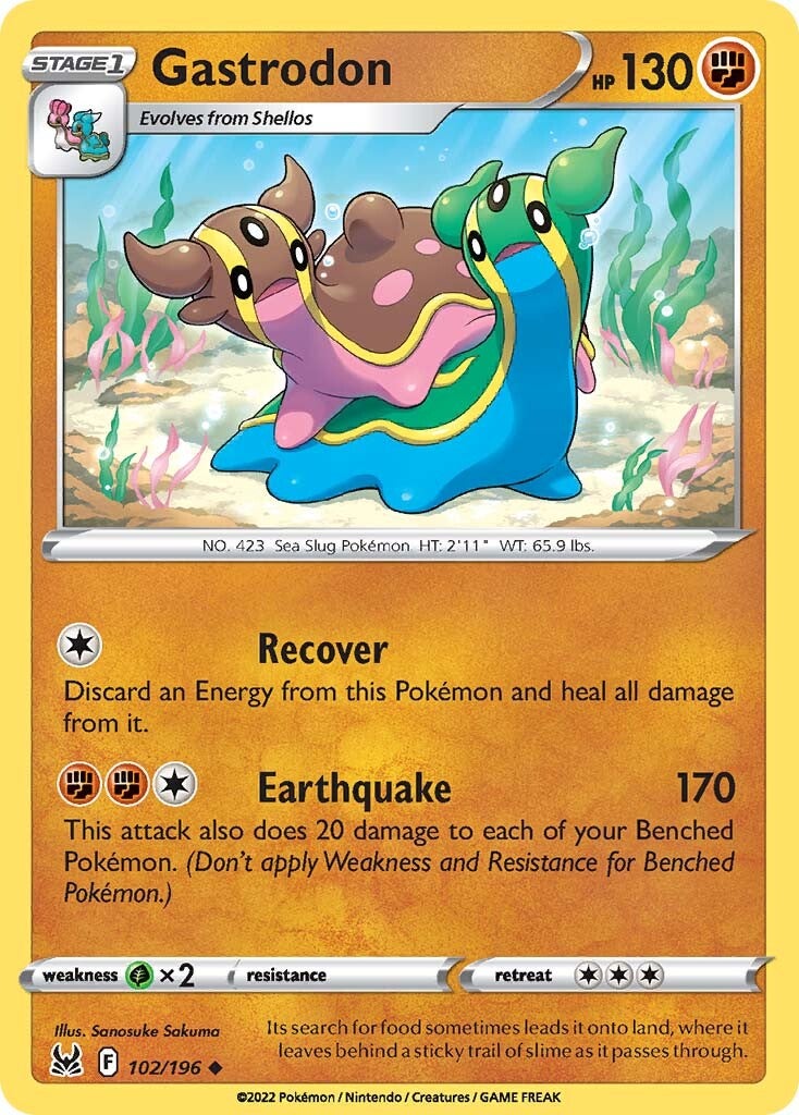 Gastrodon (102/196) [Sword & Shield: Lost Origin] | Good Games Cannington