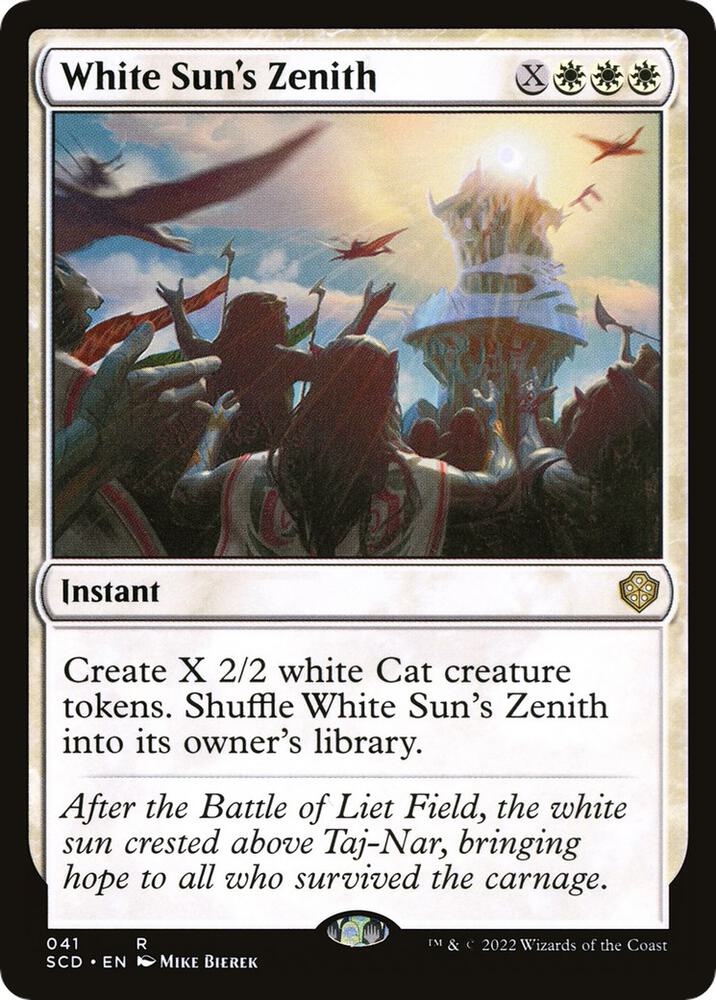 White Sun's Zenith 41/352 (Starter Commander Decks)  | Good Games Cannington