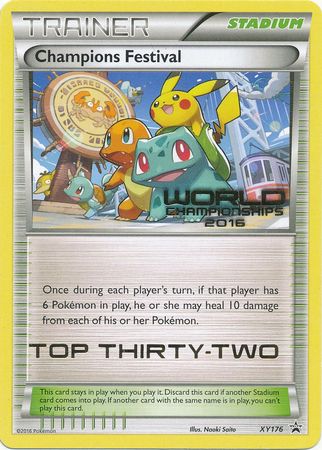 Champions Festival 2016 Top Thirty Two (XY176) [XY: Black Star Promos] | Good Games Cannington