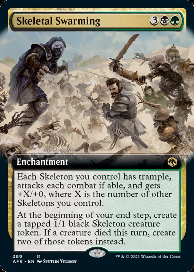Skeletal Swarming (Extended Art) [Dungeons & Dragons: Adventures in the Forgotten Realms] | Good Games Cannington