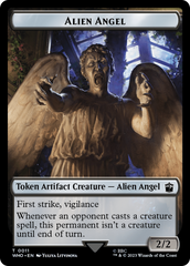 Alien Angel // Food (0027) Double-Sided Token [Doctor Who Tokens] | Good Games Cannington