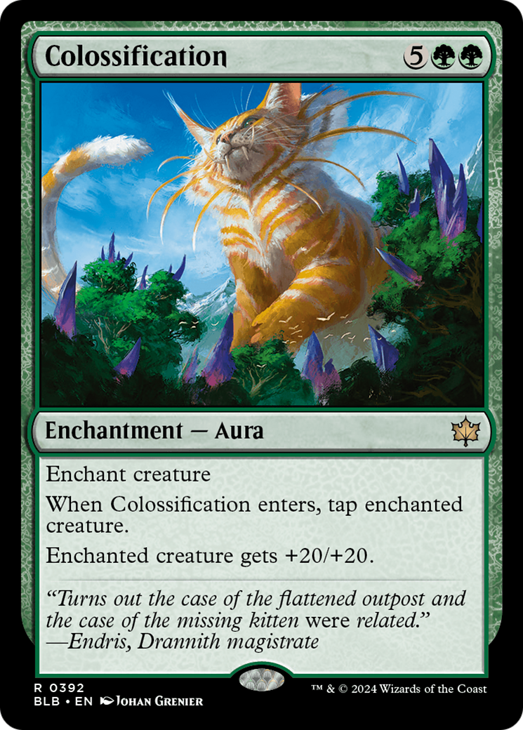 Colossification [Bloomburrow] | Good Games Cannington