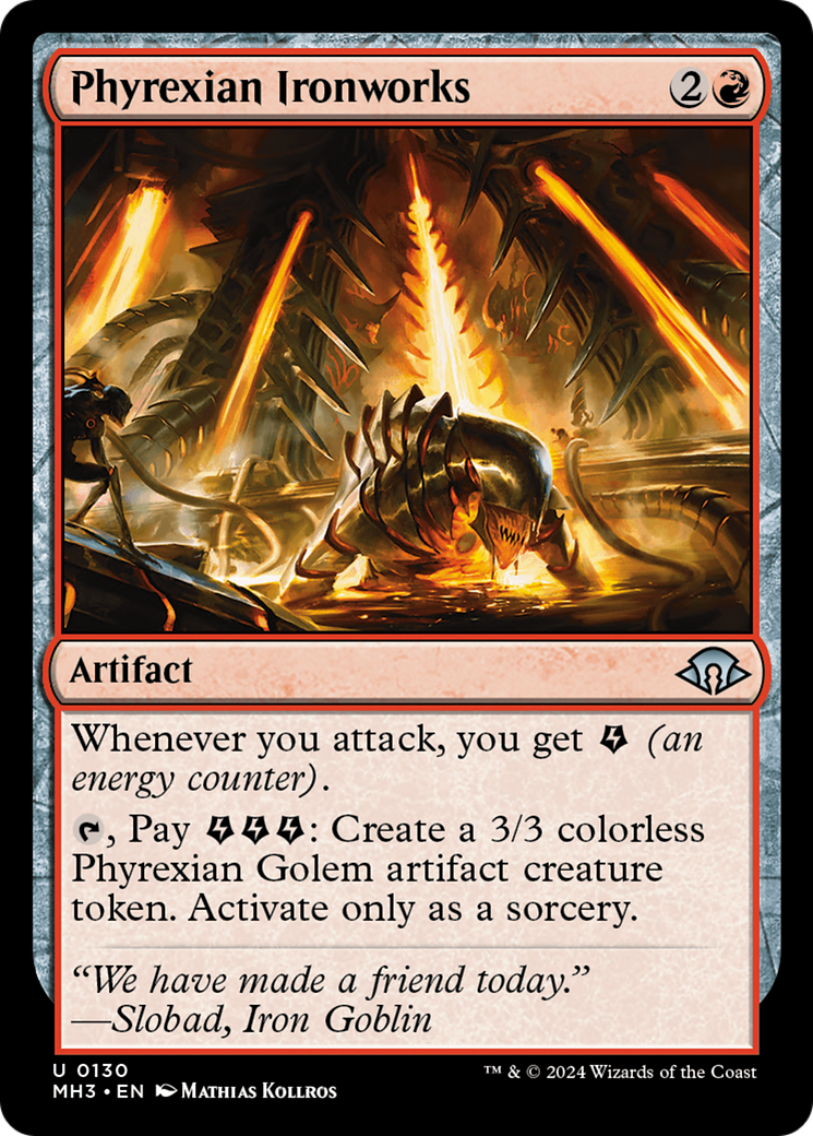Phyrexian Ironworks [Modern Horizons 3] | Good Games Cannington