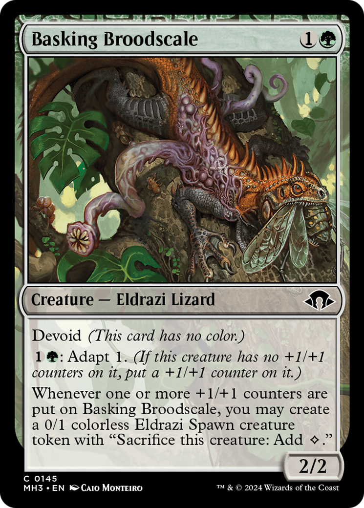 Basking Broodscale [Modern Horizons 3] | Good Games Cannington