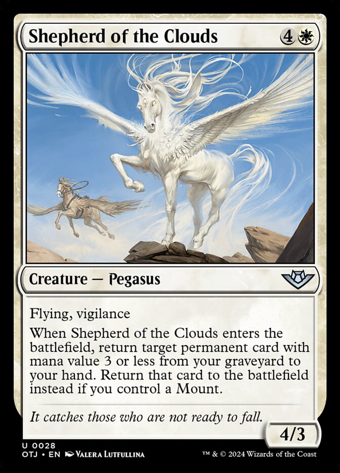 Shepherd of the Clouds 28 (Outlaws of Thunder Junction)  | Good Games Cannington