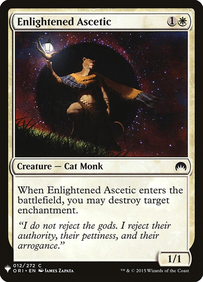 Enlightened Ascetic [Mystery Booster] | Good Games Cannington