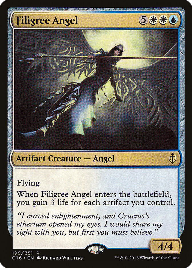 Filigree Angel 199 (Commander 2016)  | Good Games Cannington