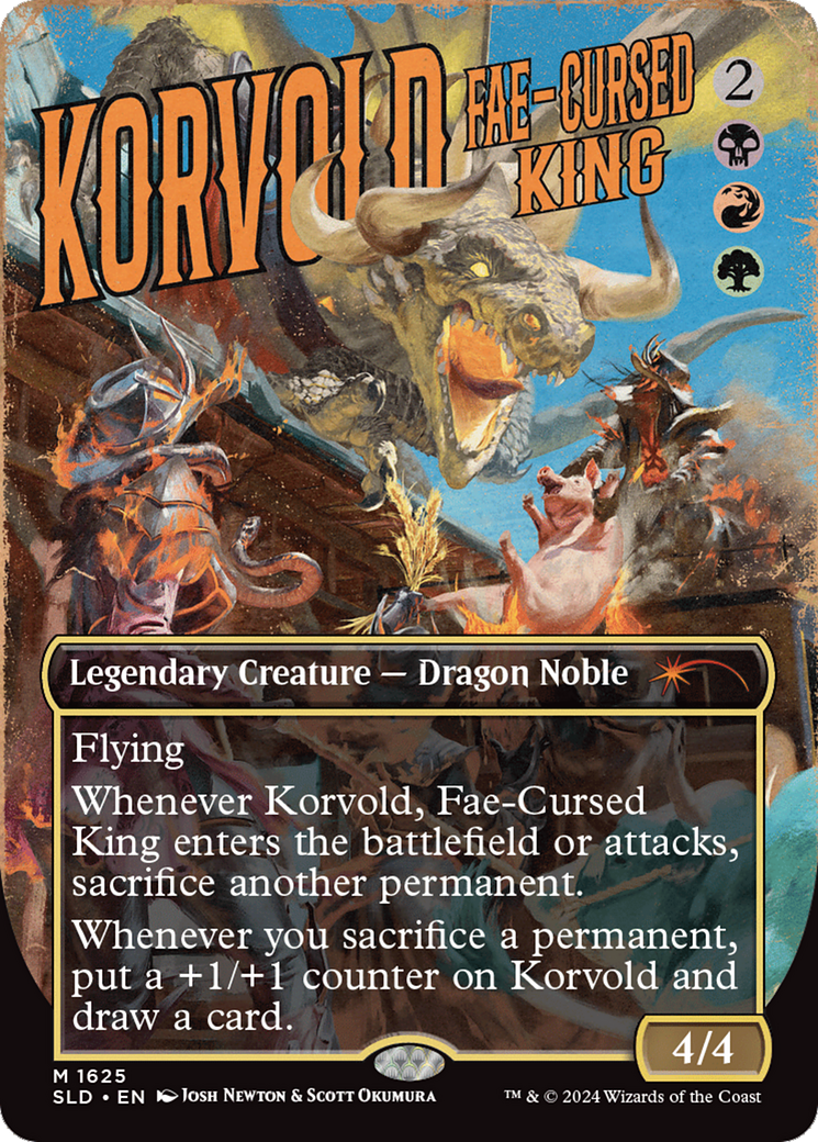Korvold, Fae-Cursed King [Secret Lair Drop Series] | Good Games Cannington