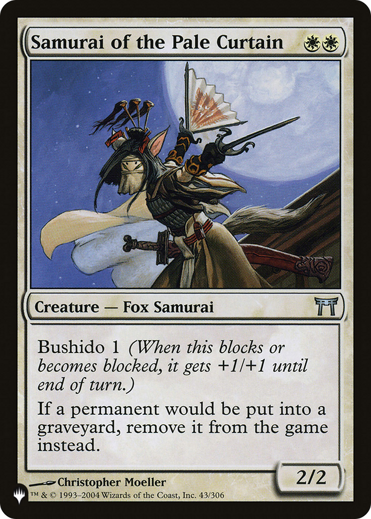 Samurai of the Pale Curtain [The List] | Good Games Cannington