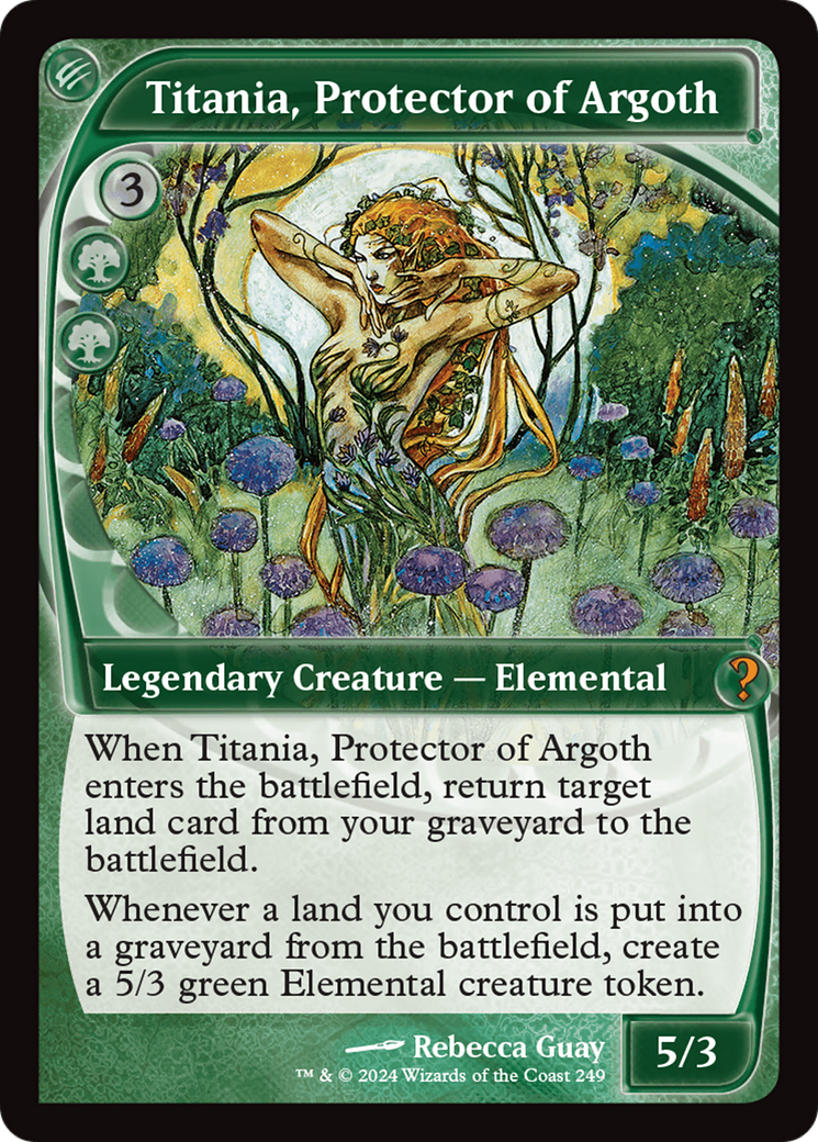 Titania, Protector of Argoth (Future Sight) [Mystery Booster 2] | Good Games Cannington