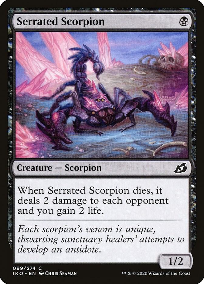 Serrated Scorpion 99 (Ikoria: Lair of Behemoths)  | Good Games Cannington