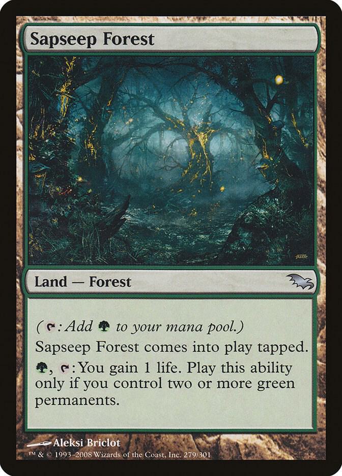 Sapseep Forest 279 (Shadowmoor)  - Foil | Good Games Cannington