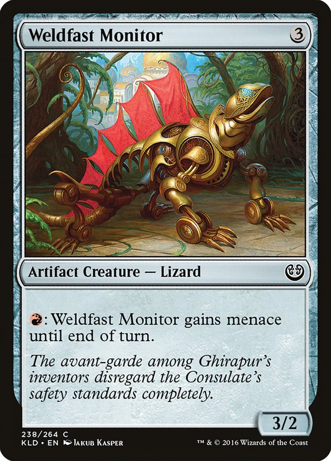 Weldfast Monitor [Kaladesh] | Good Games Cannington