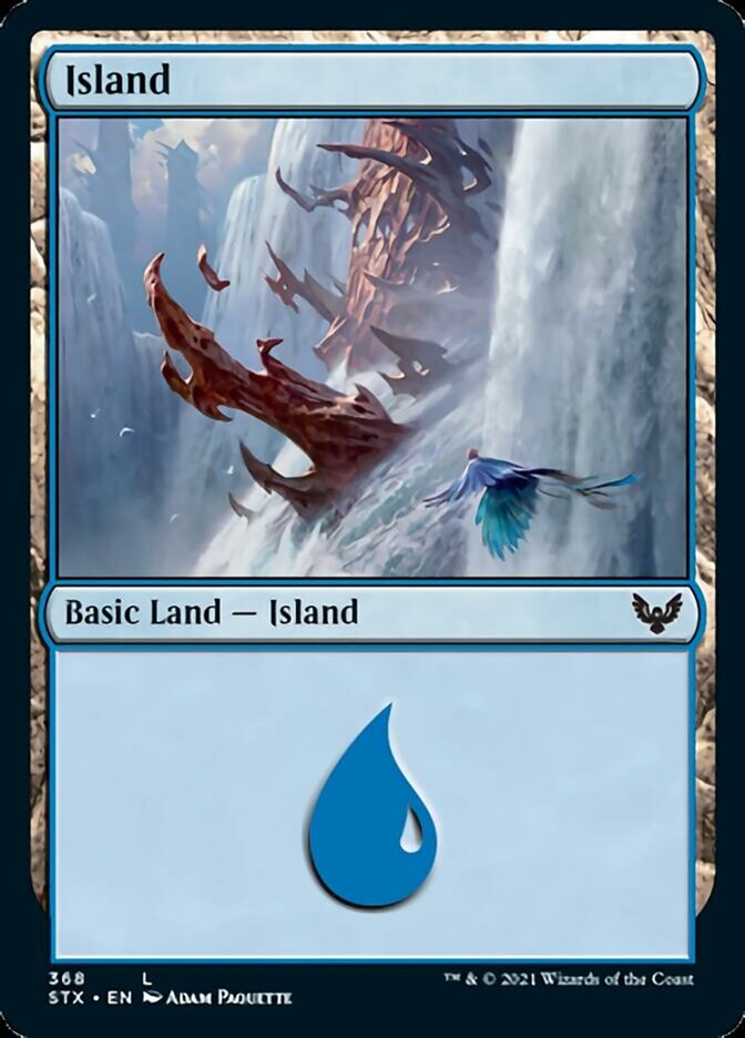 Island (368) [Strixhaven: School of Mages] | Good Games Cannington