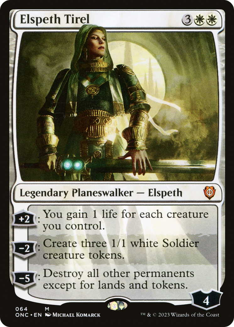 Elspeth Tirel [Phyrexia: All Will Be One Commander] | Good Games Cannington