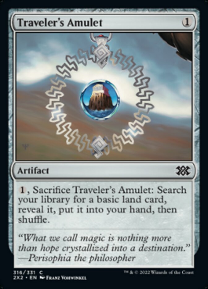 Traveler's Amulet [Double Masters 2022] | Good Games Cannington