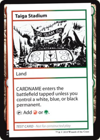 Taiga Stadium (2021 Edition) [Mystery Booster Playtest Cards] | Good Games Cannington