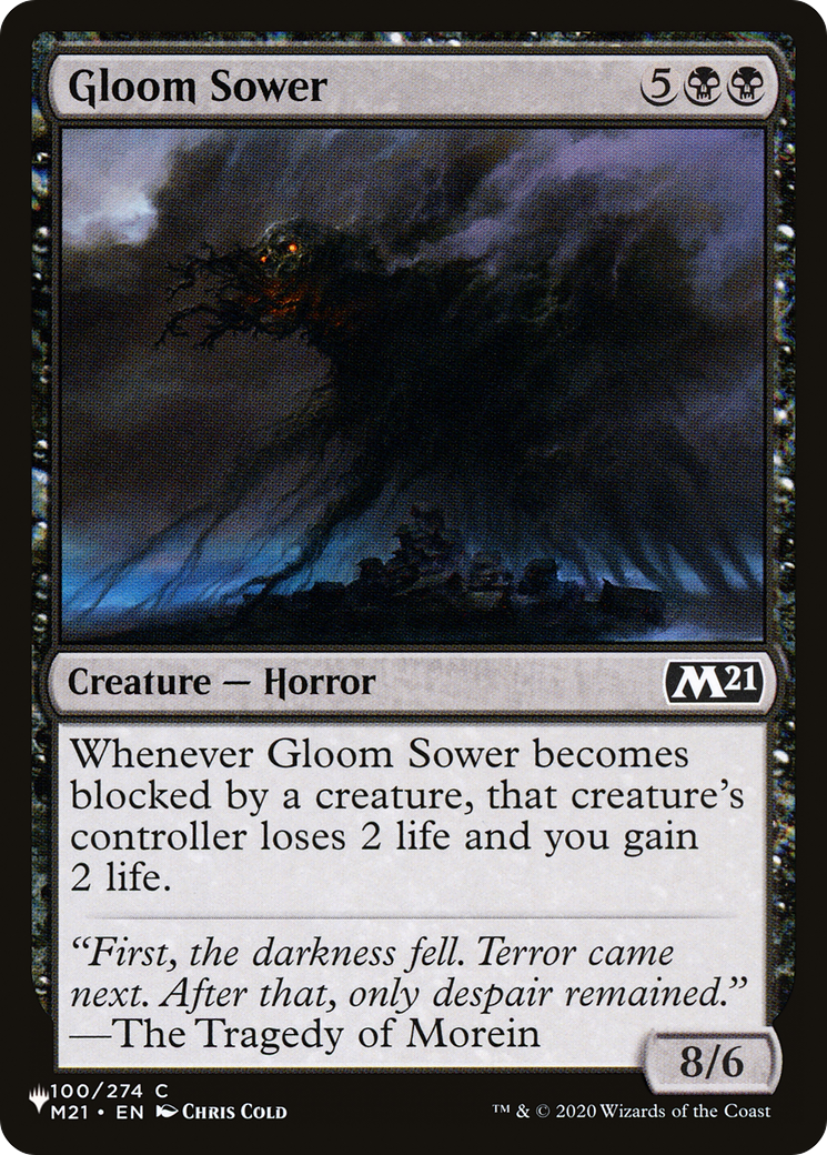 Gloom Sower [The List] | Good Games Cannington