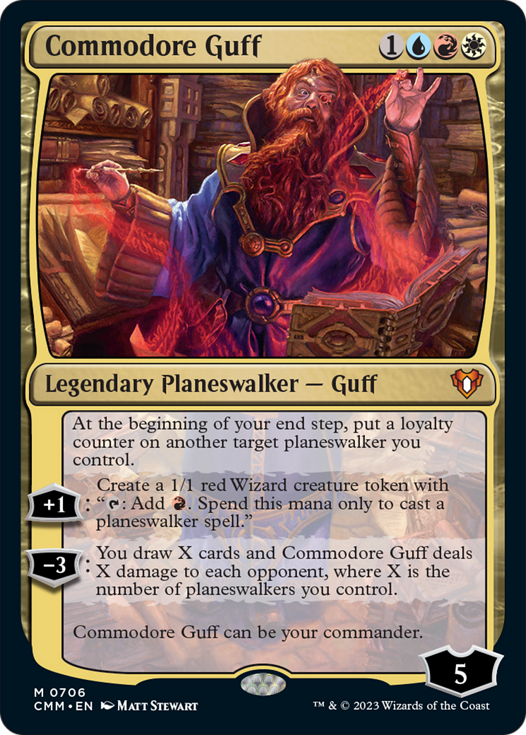 Commodore Guff [Commander Masters] | Good Games Cannington