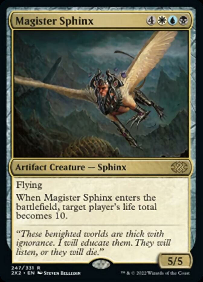 Magister Sphinx [Double Masters 2022] | Good Games Cannington