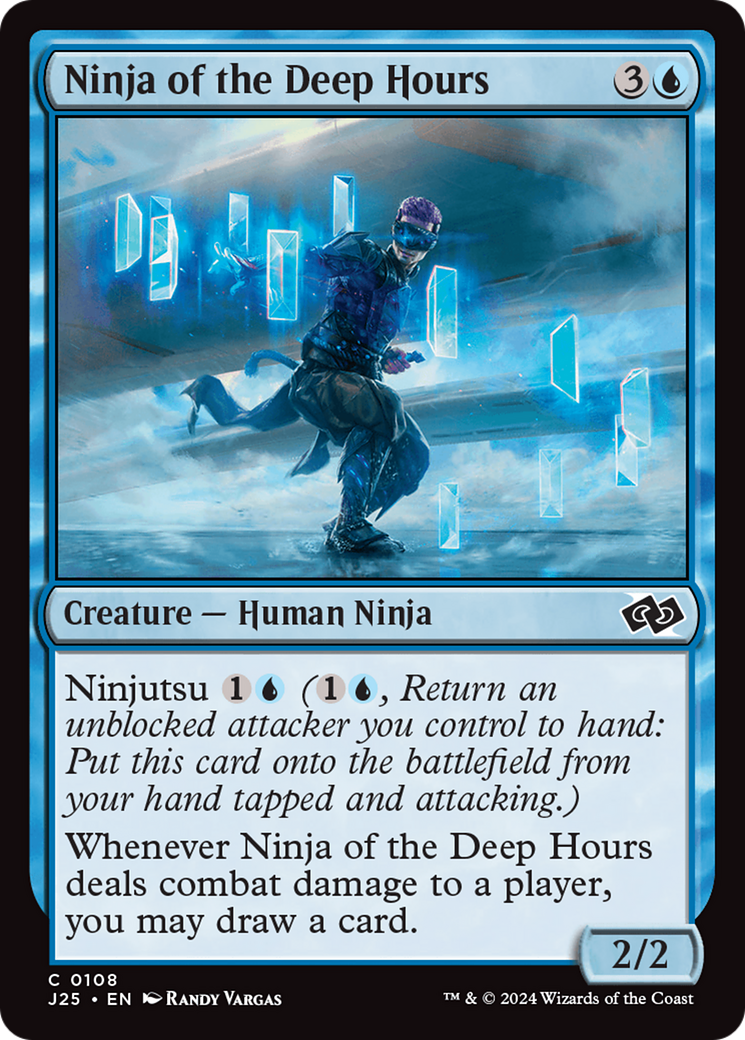 Ninja of the Deep Hours [Foundations Jumpstart] | Good Games Cannington
