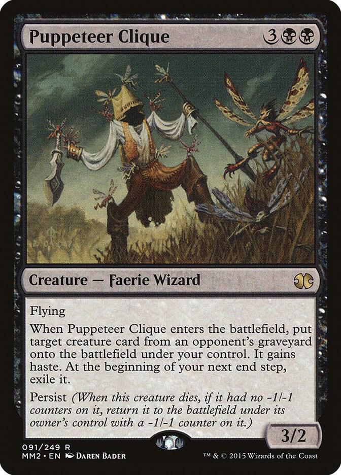 Puppeteer Clique 91/249 (Modern Masters 2015)  | Good Games Cannington