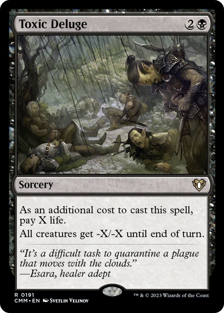 Toxic Deluge [Commander Masters] | Good Games Cannington