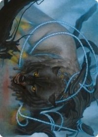 Bind the Monster Art Card [Kaldheim Art Series] | Good Games Cannington
