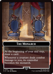 The Blackjack // The Monarch Double-Sided Token [FINAL FANTASY Commander Tokens] | Good Games Cannington