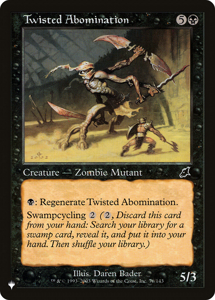 Twisted Abomination [The List] | Good Games Cannington