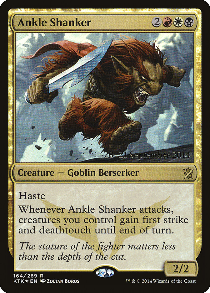 Ankle Shanker [Khans of Tarkir Prerelease Promos] | Good Games Cannington