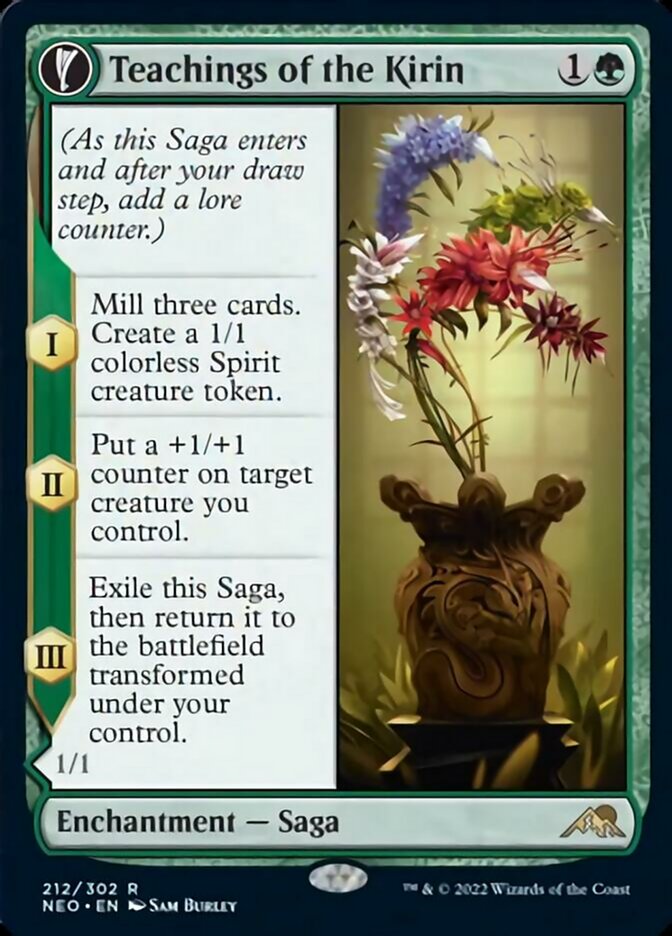 Teachings of the Kirin // Kirin-Touched Orochi [Kamigawa: Neon Dynasty] | Good Games Cannington