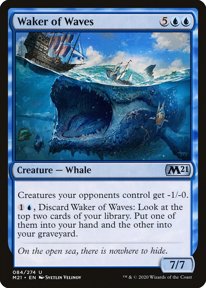 Waker of Waves 84 (Core Set 2021)  | Good Games Cannington