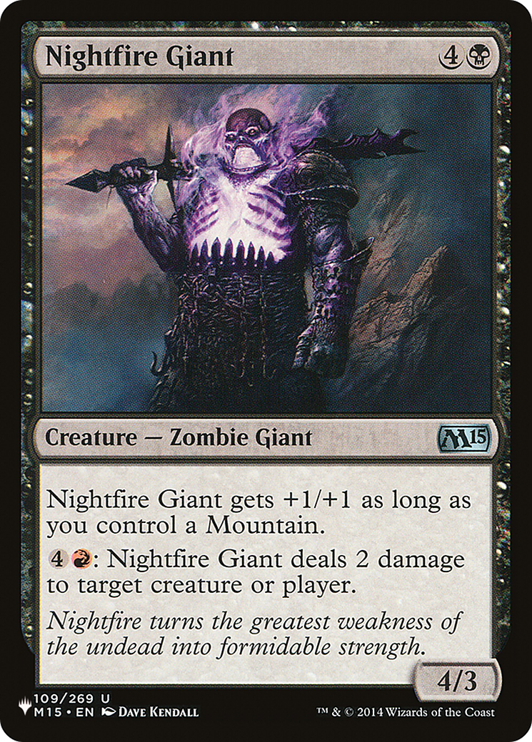 Nightfire Giant [The List] | Good Games Cannington
