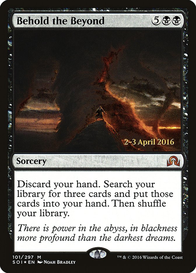 Behold the Beyond [Shadows over Innistrad Prerelease Promos] | Good Games Cannington