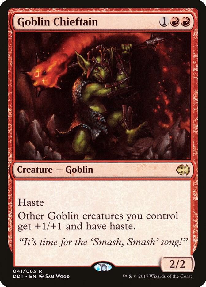 Goblin Chieftain 41/63 (Duel Decks: Merfolk vs. Goblins)  | Good Games Cannington