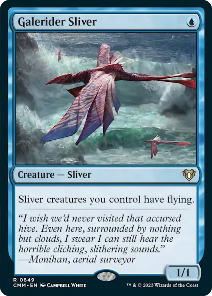 Galerider Sliver [Commander Masters] | Good Games Cannington
