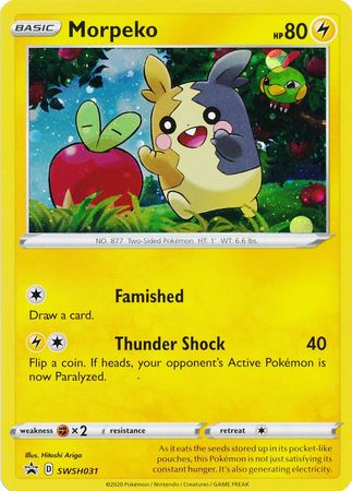 Morpeko (SWSH031) [Sword & Shield: Black Star Promos] | Good Games Cannington